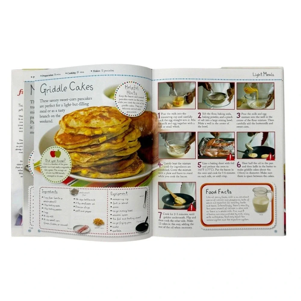 Kids Fun & Healthy Cookbook Nicola Graimes DK Over 100 Recipes Hardcover 2007